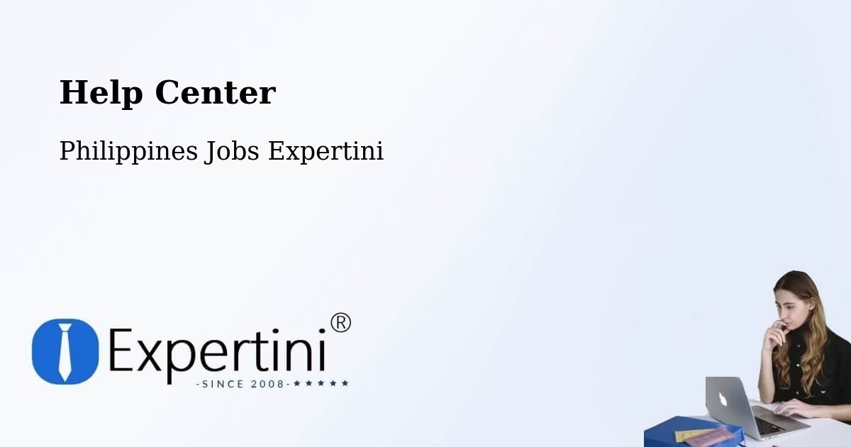 Help Center – Dingle - Philippines Jobs Expertini