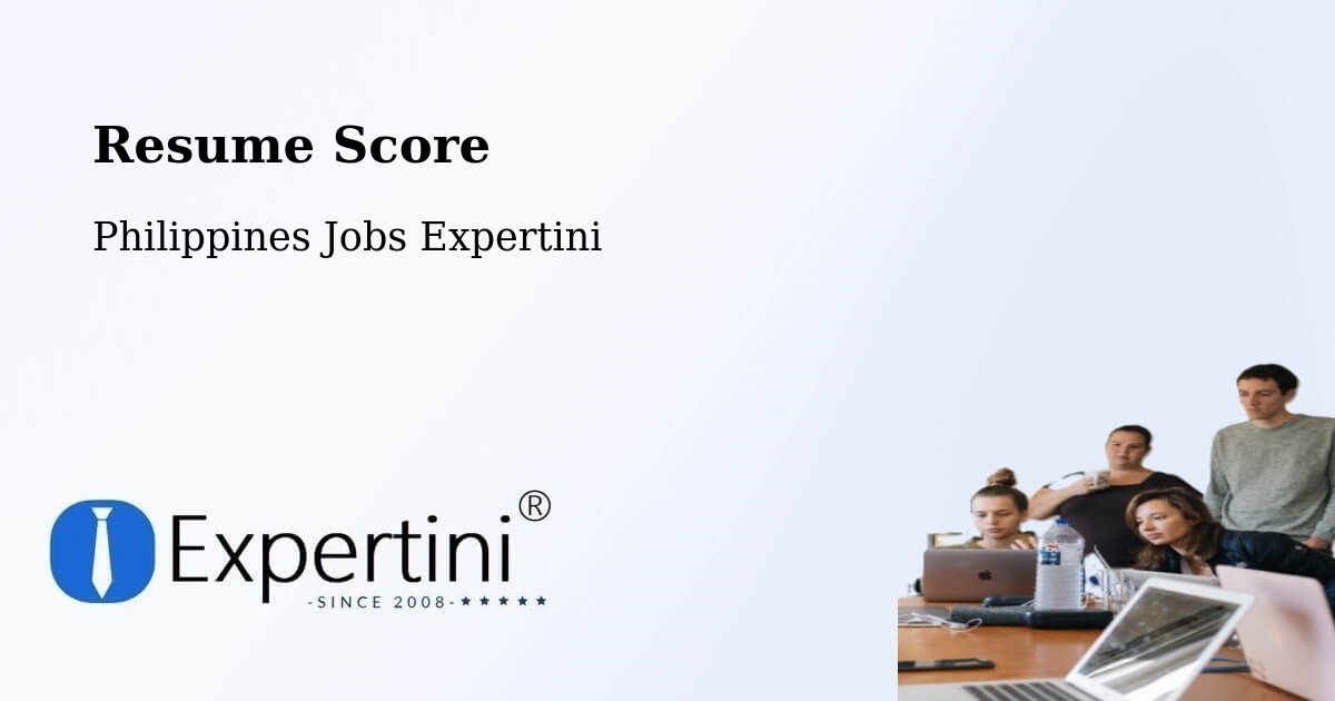 Resume Score & Job Description Match Tool – Dingle - Philippines Jobs Expertini